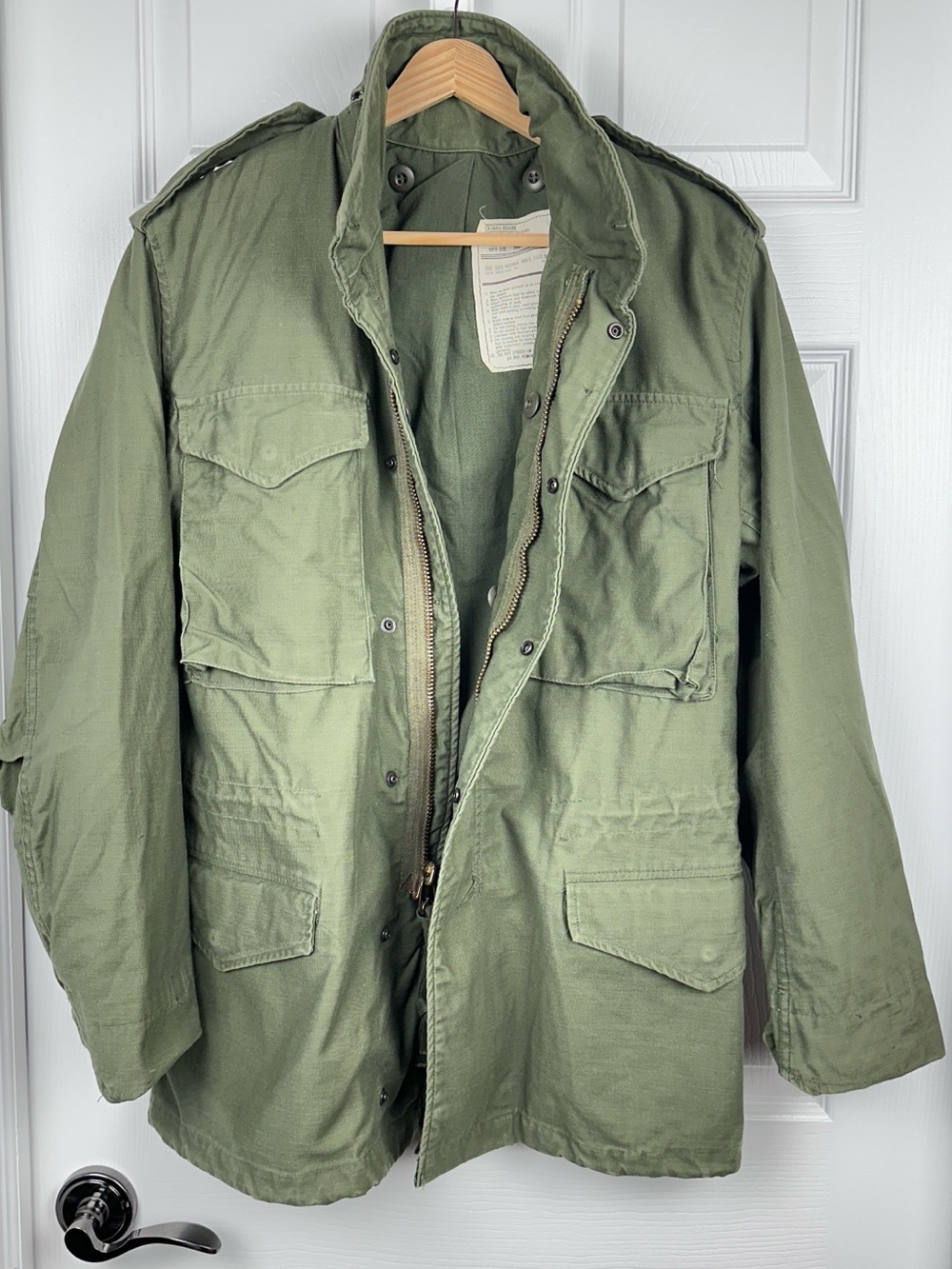 Alpha Industries Olive Green Military Field Jacket